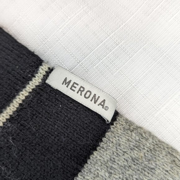 Merona Black & Gray Soft Scarf - Picture 3 of 4